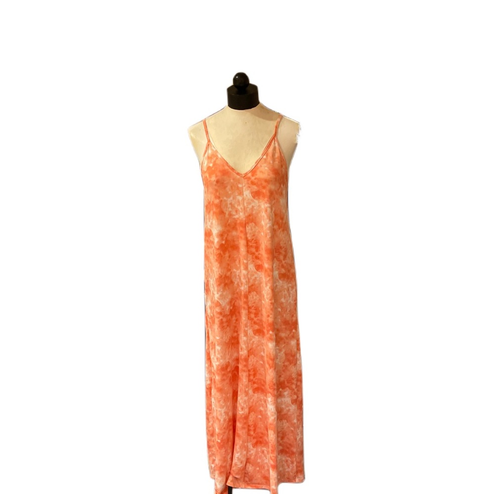 Long straps t shirt dress womens size M